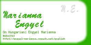 marianna engyel business card